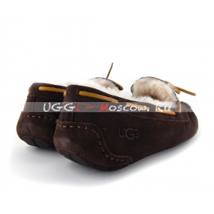 Ugg Men Moccasins OLSEN - Chocolate