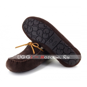 Ugg Men Moccasins OLSEN - Chocolate