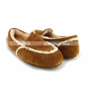 Ugg Women Loafer Slippers HAILEY - Chestnut