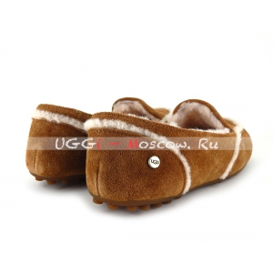 Ugg Women Loafer Slippers HAILEY - Chestnut