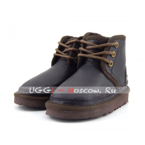 Ugg Kids Boots Neumel II Metallic - Chocolate