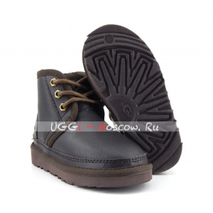 Ugg Kids Boots Neumel II Metallic - Chocolate