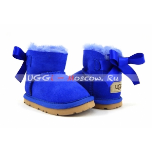 Ugg For Babies Bailey Bow - Electric Blue
