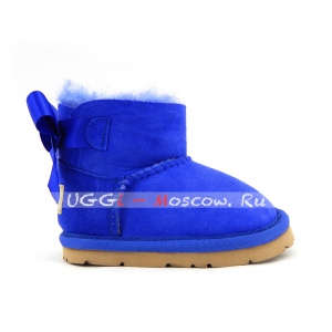 Ugg For Babies Bailey Bow - Electric Blue