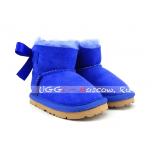 Ugg For Babies Bailey Bow - Electric Blue