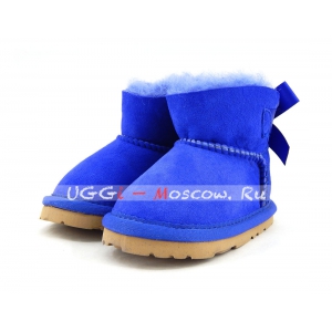 Ugg For Babies Bailey Bow - Electric Blue