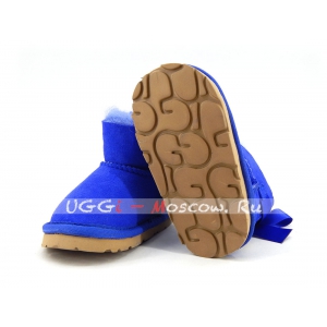 Ugg For Babies Bailey Bow - Electric Blue