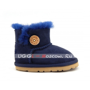 Ugg For Babies Bailey Button - Navy