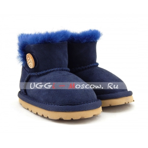 Ugg For Babies Bailey Button - Navy