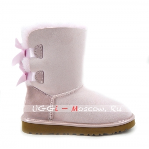 Ugg Women Bailey Bow II Metallic - Seashell Pink