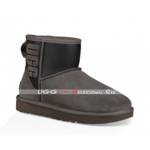 Ugg Classic Mini RUBBER BOOT - Grey/Black