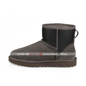 Ugg Classic Mini RUBBER BOOT - Grey/Black