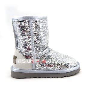 UGG Kids Sparkles - Silver