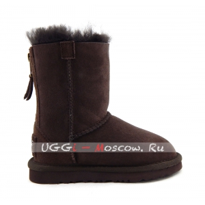 UGG Kids ZIP - Chocolate