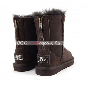 UGG Kids ZIP - Chocolate