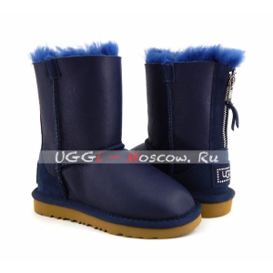 Ugg Kids ZIP Metallic - Navy