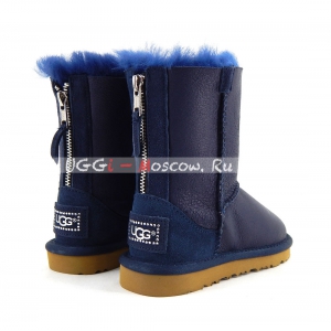 Ugg Kids ZIP Metallic - Navy