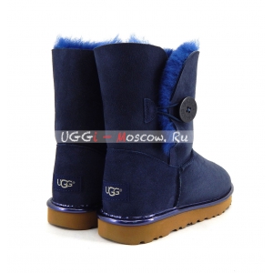 Ugg Women Bailey Button Short II Metallic - Navy