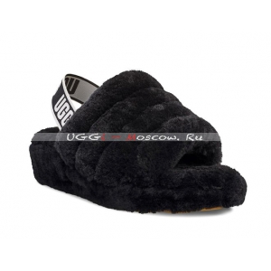 Ugg Fluff Yeah Slide - Black