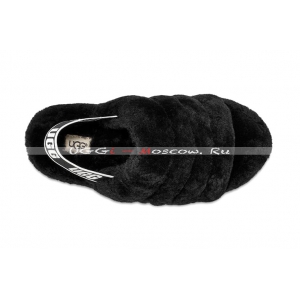 Ugg Fluff Yeah Slide - Black