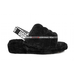 Ugg Fluff Yeah Slide - Black