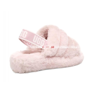 Ugg Fluff Yeah Slide - Seashell Pink