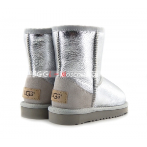 Ugg Kids Classic Metallic - Silver