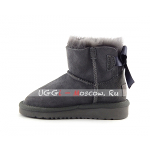 Ugg Kids Mini Bailey Bow II - Grey