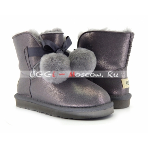 Ugg Kids Gita II Metallic Boot - Grey