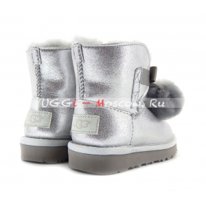 Ugg Kids Gita II Metallic Boot - Silver