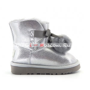 Ugg Kids Gita II Metallic Boot - Silver