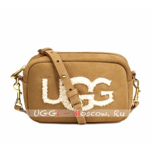 Сумка UGG JANEY SHEEPSKIN CROSSBODY - Chestnut