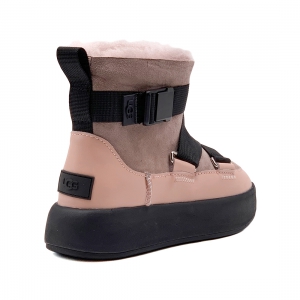 Ugg Classic BOOM BUCKLE Boot - Pink Crystal