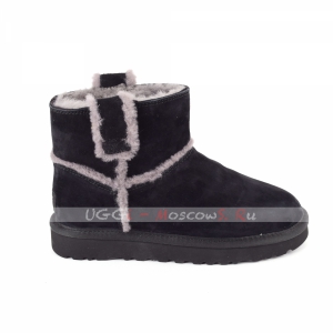 Ugg Classic Mini SPILL SEAM Boot - Black