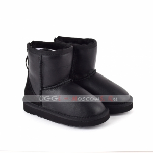 Ugg Kids ZIP Metallic - Black