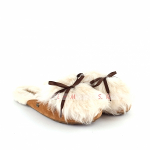 Ugg Slipper SHAINE FLUFF - Chestnut