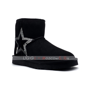 Ugg Mini SEQUINS Boot - Black