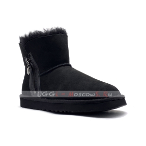 Ugg Mini ZIPPER Boot - Black