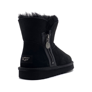 Ugg Mini ZIPPER Boot - Black