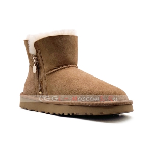 Ugg Mini ZIPPER Boot - Chestnut