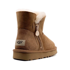 Ugg Mini ZIPPER Boot - Chestnut