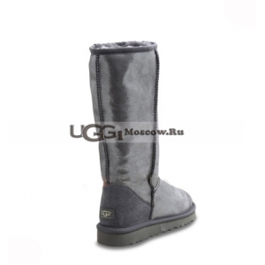 UGG Women Classic Tall Glitter - Grey