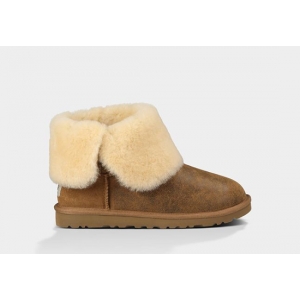 UGG Women Bailey Button Bomber - Chestnut