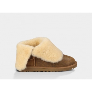 UGG Women Bailey Button Bomber - Chestnut