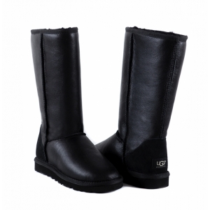 UGG Women Metallic Tall - Black