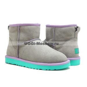 UGG Women Classic Mini - Light Grey Neon