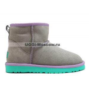 UGG Women Classic Mini - Light Grey Neon