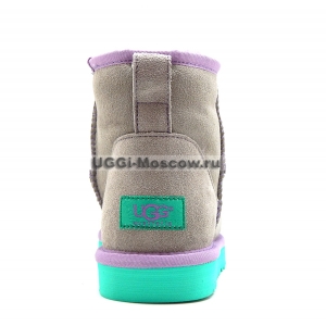 UGG Women Classic Mini - Light Grey Neon