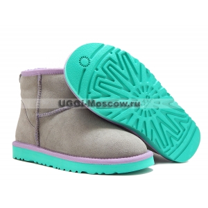 UGG Women Classic Mini - Light Grey Neon