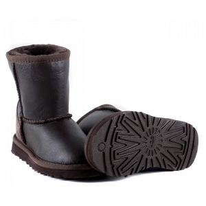 UGG Kids Classic Metallic - Chocolate